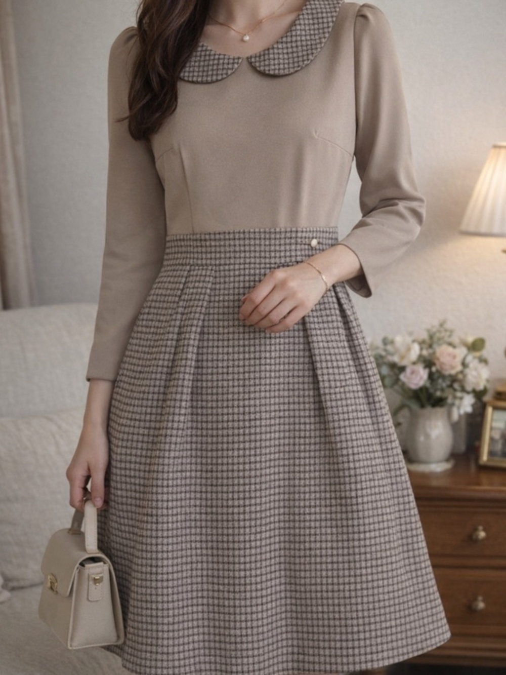 Teenie Weenie Peter Pan Collar Dress 🤎 | New with Tags
